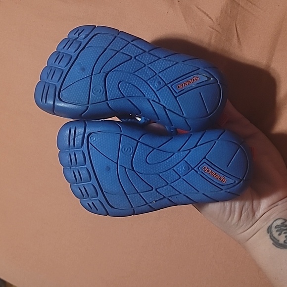 Speedo Baby Infant Water Shoes Size Small (I Would appx 4-6c) - Picture 3 of 6